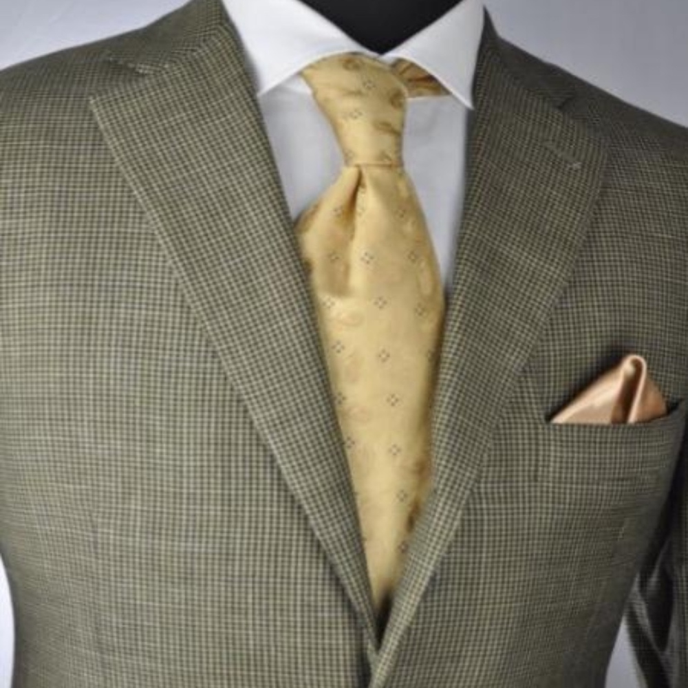 Isaia Napoli Wool/Silk/Linen Sport Jacket